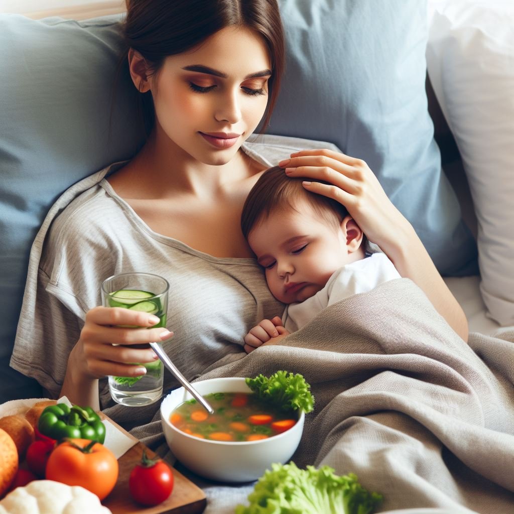 Alimentação pós cesárea - Dicas Maternidade
