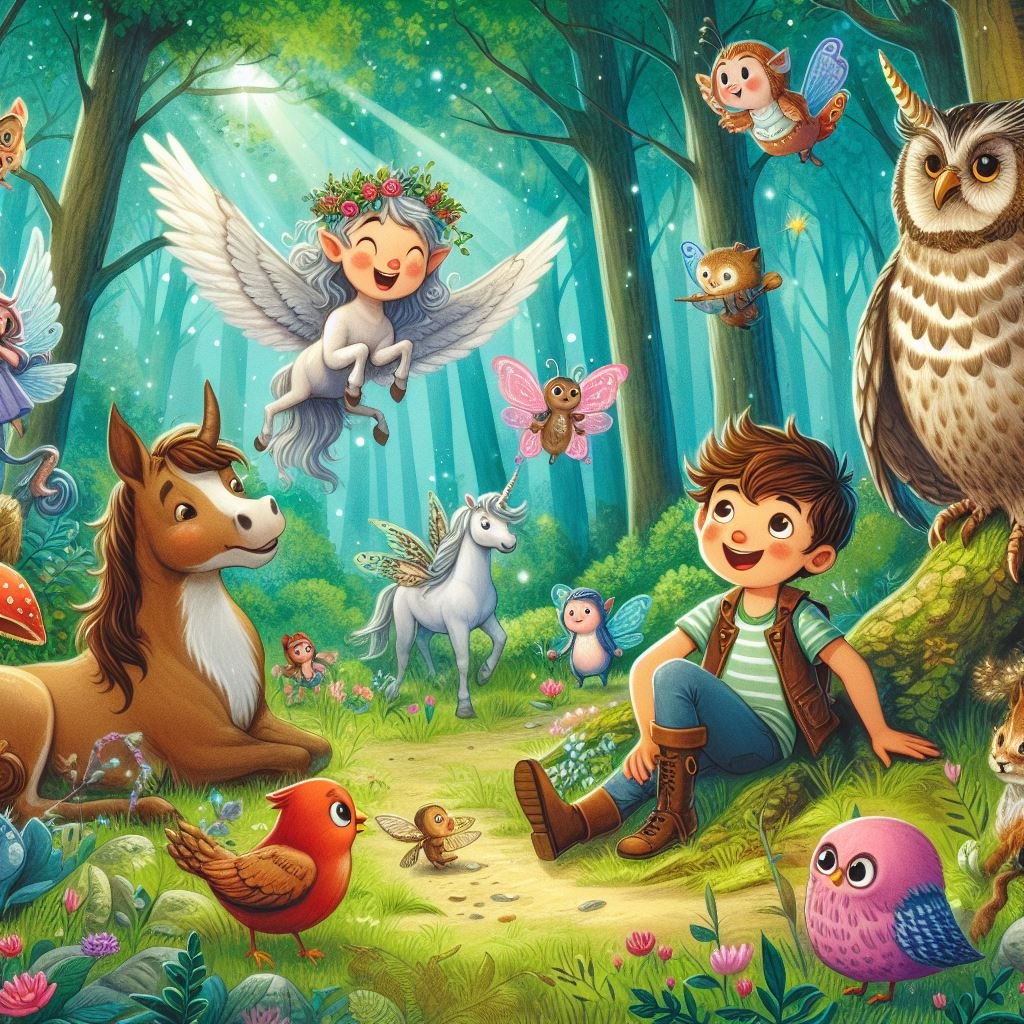 história para criança dormir cheia de magia e aventura