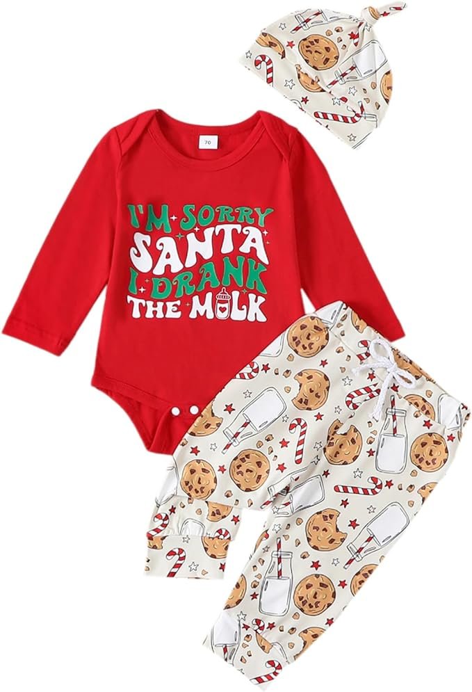 "Me desculpe, Papai Noel, eu bebi o leite" Definir