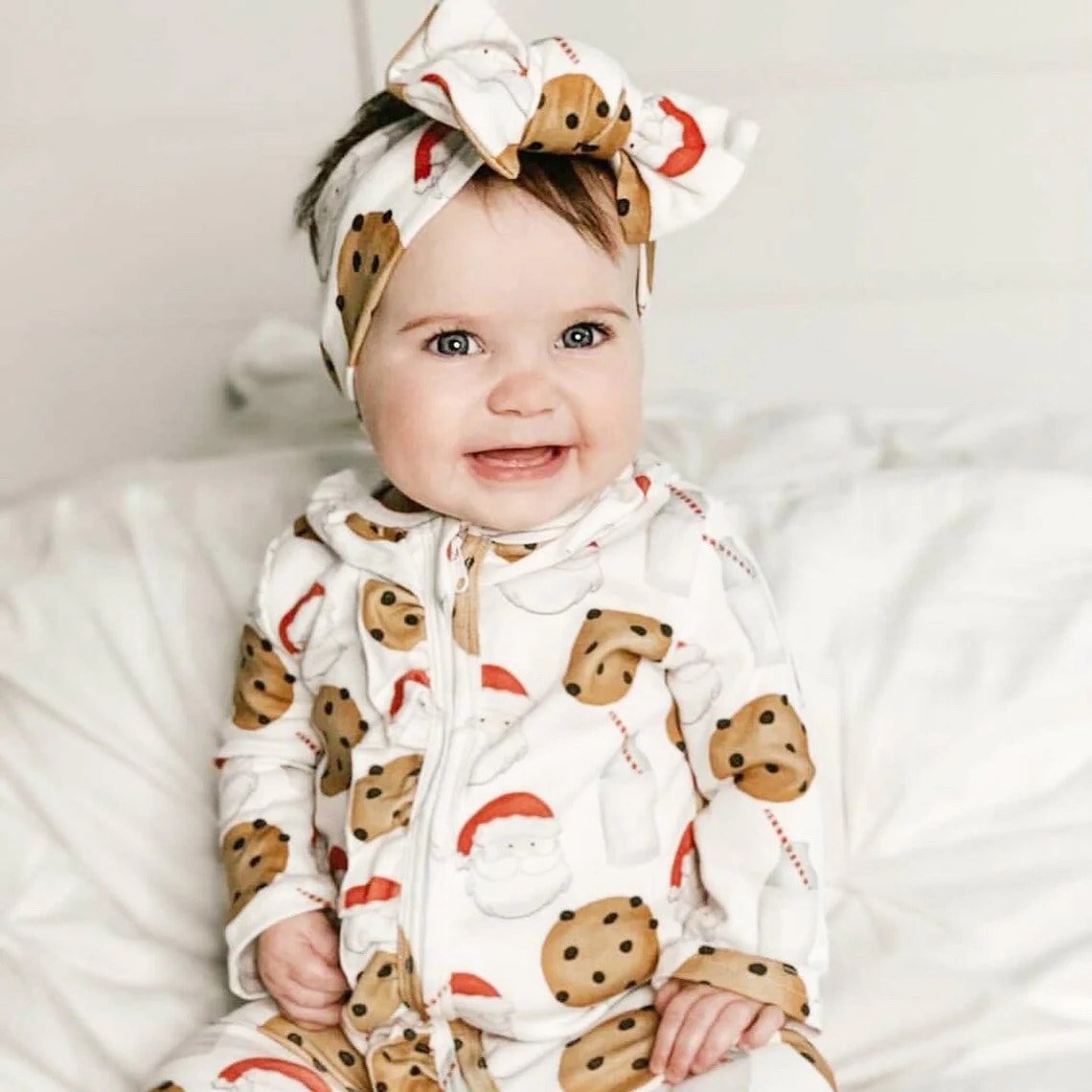 Pijama de biscoitos e leite