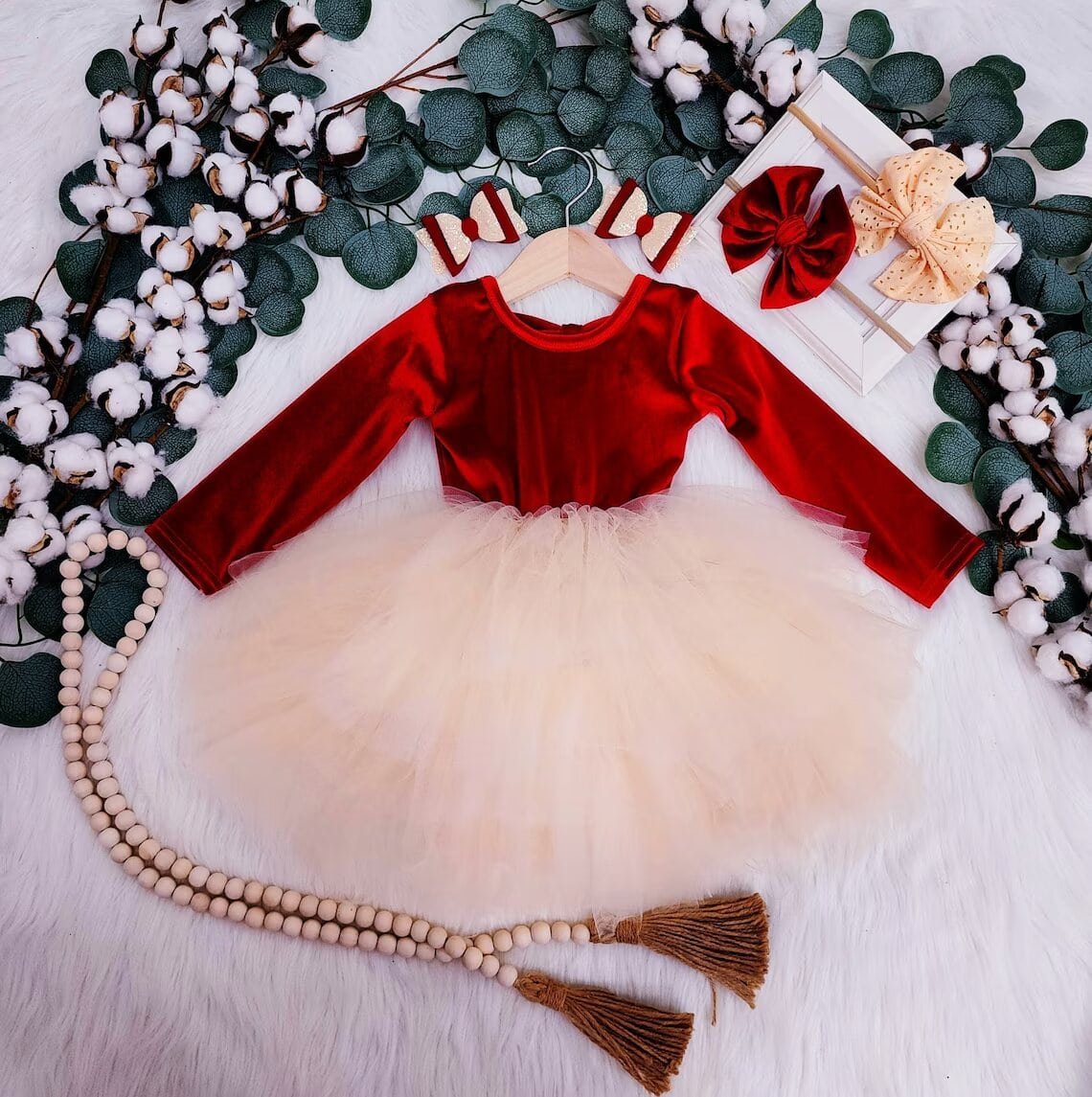 Vestido Tutu de Natal