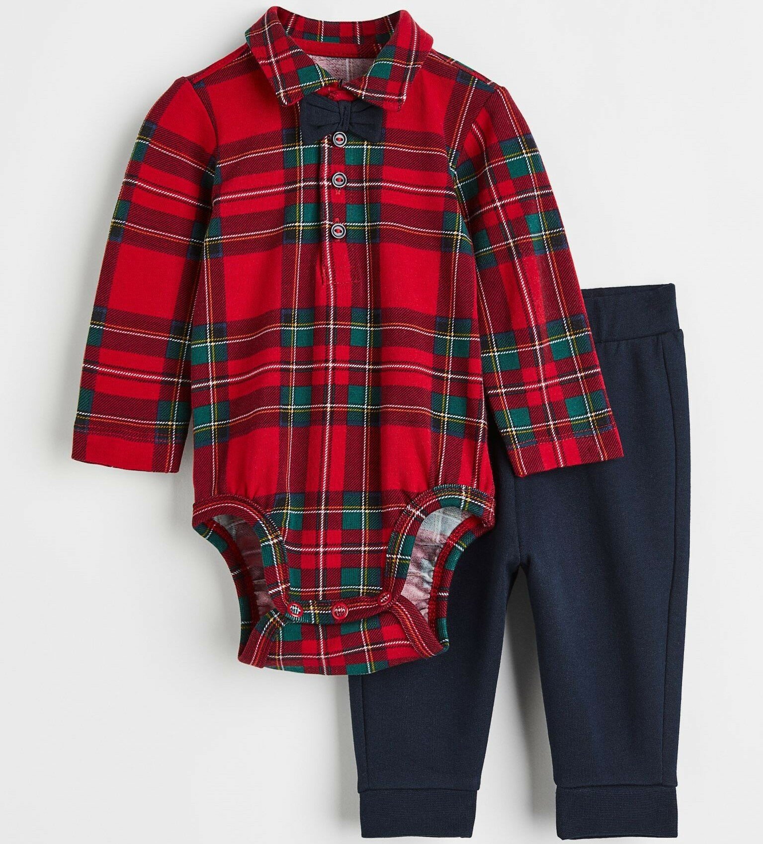 Conjunto de duas peças de algodão