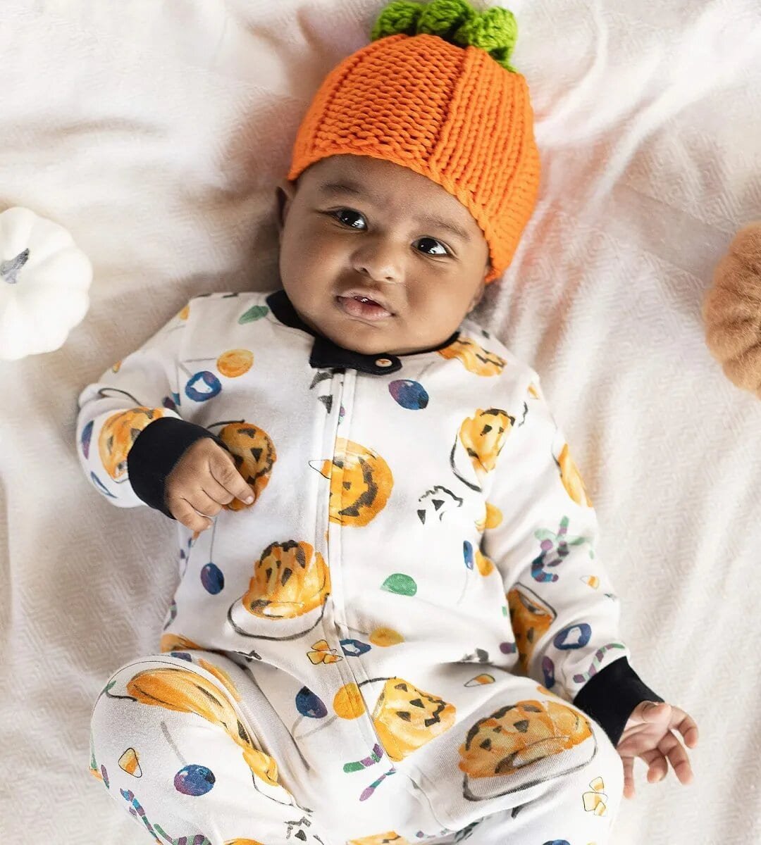 Pijama de algodão orgânico para bebês Burt's Bees