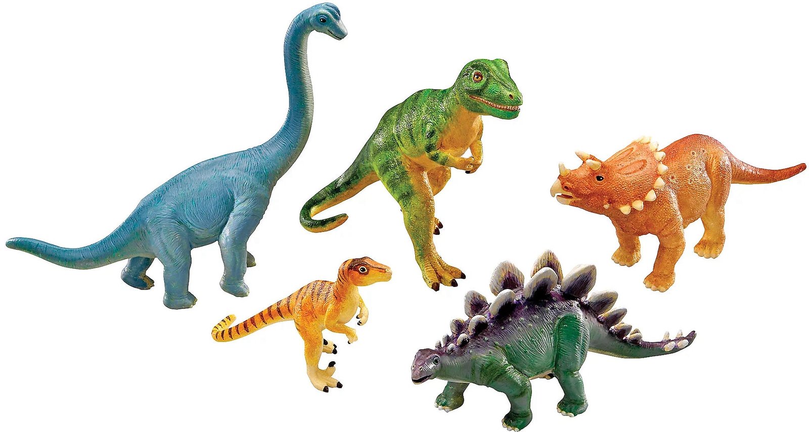 Estatuetas de dinossauros 