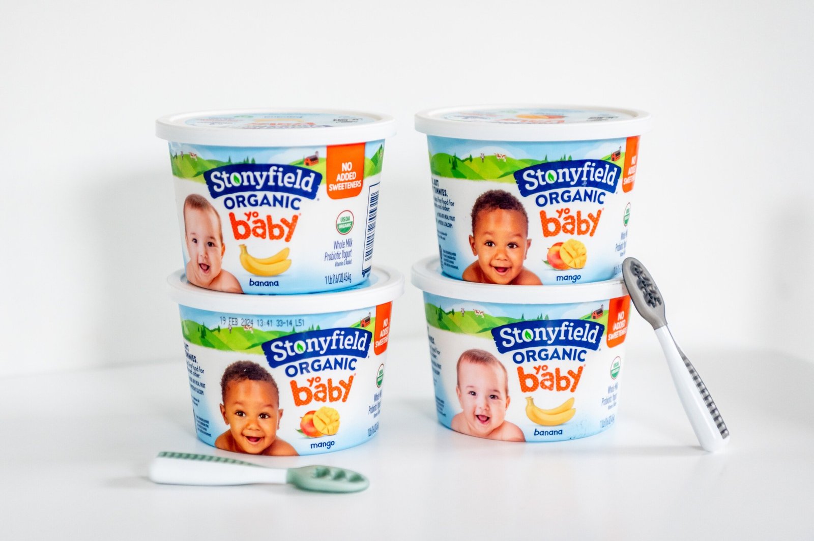 O novo iogurte Yobaby da Stonyfield que não contém adoçantes adicionados